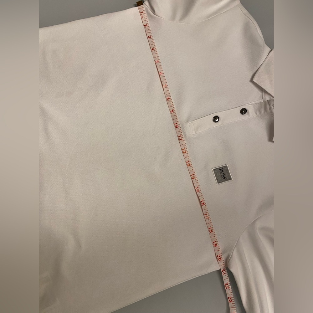 BOSS Boss Slim-Fit Passerby Long Sleeve polo shirt - Picture 14 of 15